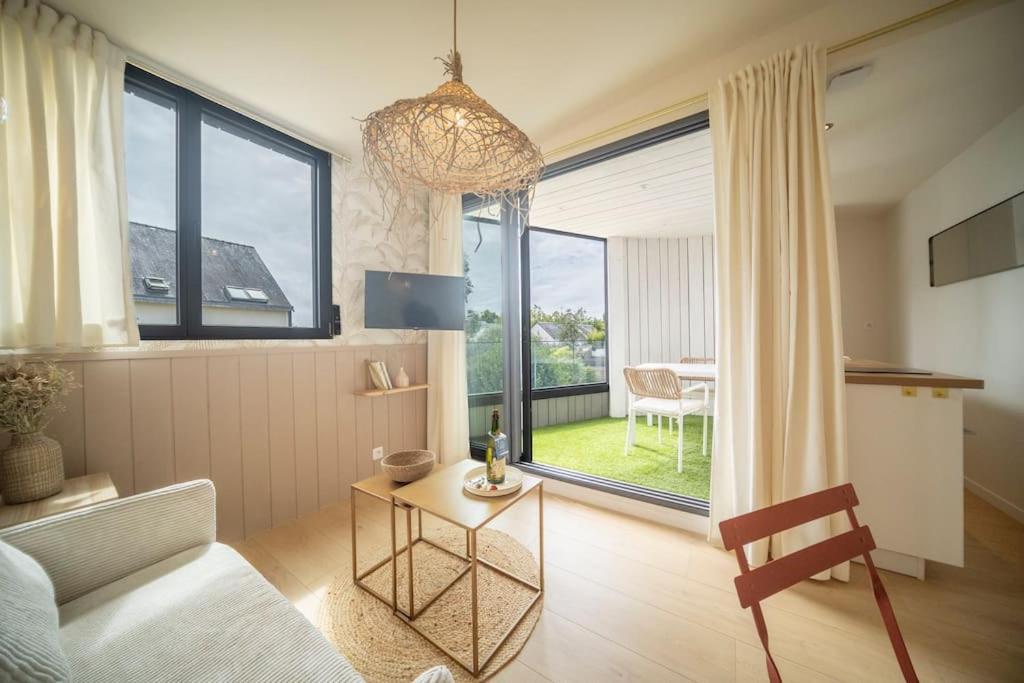 Appart'Hotel & Spa "Les Voiles" Le Pere Banard カルナック エクステリア 写真
